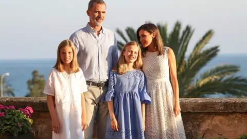 Familia real en Mallorca Familia real en Mallorca