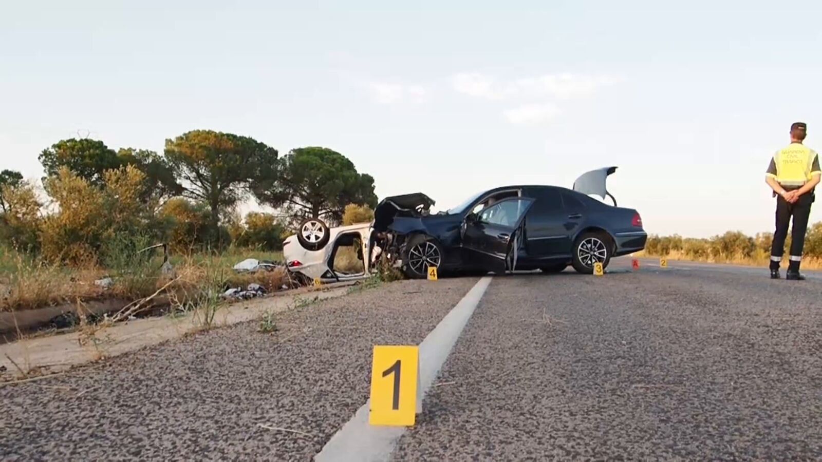 Los tres menores muertos en el accidente de Cuenca tenían 8 meses, 2 y 4 años