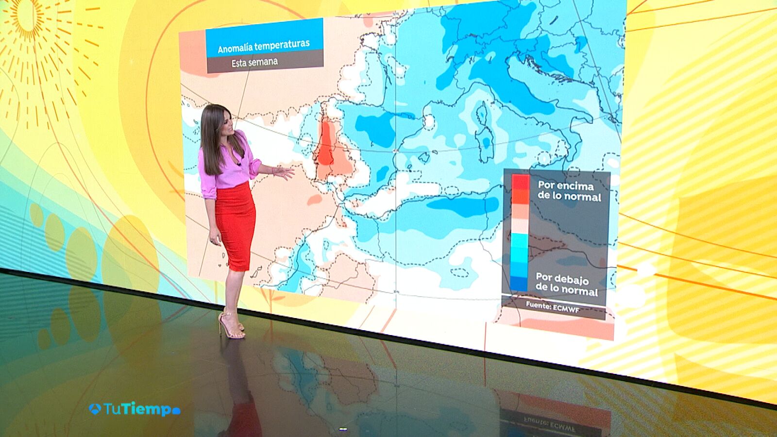 Mercedes Martín y El Tiempo: “Respiro térmico antes de la subida de agosto” 