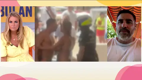 Pablo, turista agredido Pablo, turista agredido