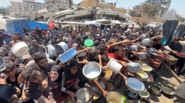 Ayuda humanitaria en Gaza