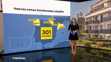 Nuevas zonas tensionadas por el alquiler