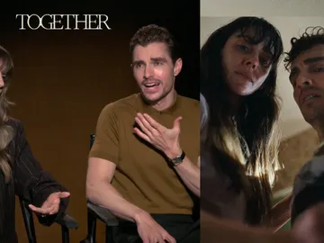 Dave Franco y Alison Brie presentan Together Dave Franco y Alison Brie presentan Together