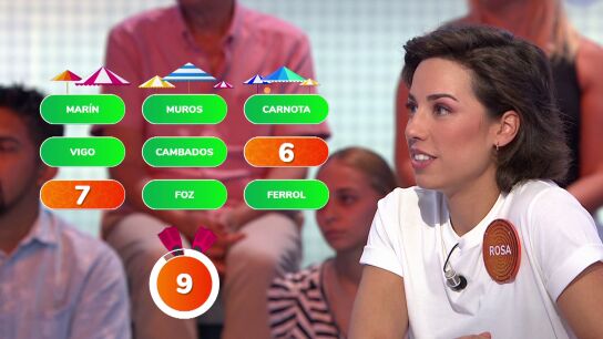 Rosa, en Pasapalabra