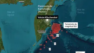 Terremoto de magnitud 8,8 en Kamchatka Terremoto de magnitud 8,8 en Kamchatka