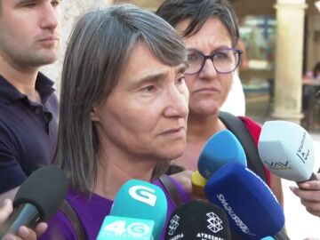 Mercedes, la delegada del sindicato CIG 