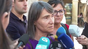 Mercedes, la delegada del sindicato CIG 