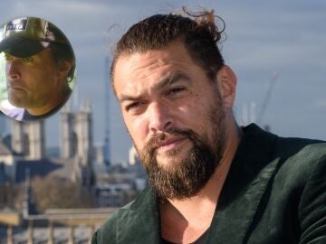 Jason Momoa con y sin barba
