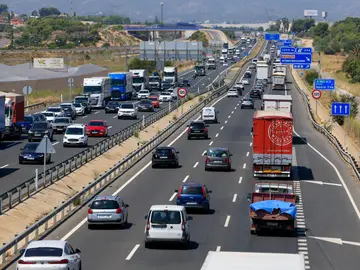 Tráfico en la A3 Tráfico en la A3