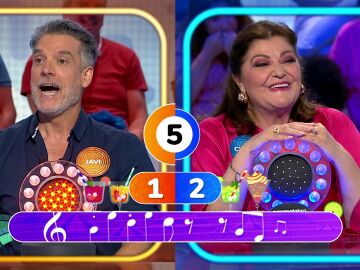 Javi Mora y Charo Reina, en Pasapalabra