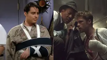 Lesiones del cast en Friends y Seven Lesiones del cast en Friends y Seven