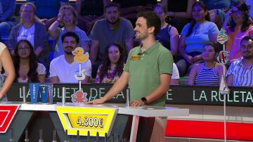 ¡Insuperable! Alberto consigue llevarse 4.800 eurazos en un solo panel