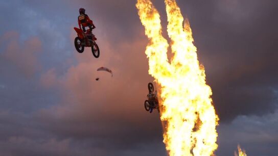 El motocross espa&ntilde;ol conquista el aire en Georgia