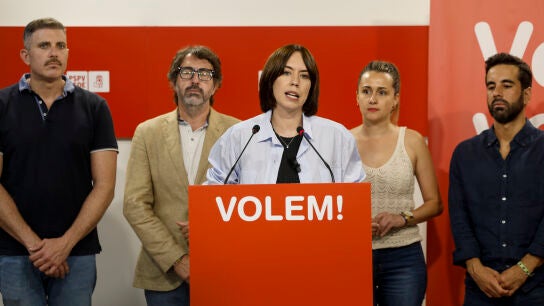 La secretaria general del PSPV-PSOE, la ministra Diana Morant