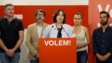 La secretaria general del PSPV-PSOE, la ministra Diana Morant