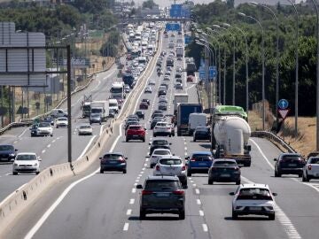 Carreteras llenas y controles de Tráfico