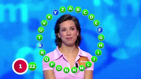 Rosa en Pasapalabra Rosa en Pasapalabra