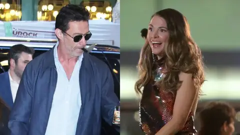 Hugh Jackman y Sutton Foster Hugh Jackman y Sutton Foster
