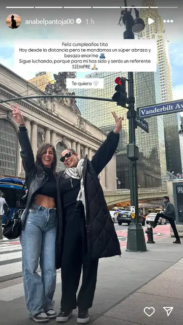 Anabel Pantoja e Isabel Pantoja en Nueva York Anabel Pantoja e Isabel Pantoja en Nueva York