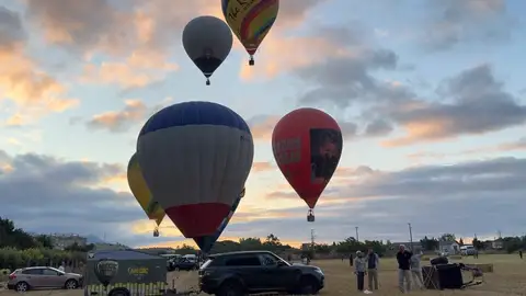 La ciudad de Haro se convierte en el centro de los amantes de los globos aerostáticos La ciudad de Haro se convierte en el centro de los amantes de los globos aerostáticos