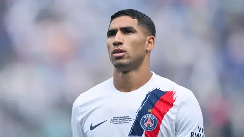 Achraf Hakimi en la final del Mundial de Clubes ante el Chelsea Achraf Hakimi en la final del Mundial de Clubes ante el Chelsea