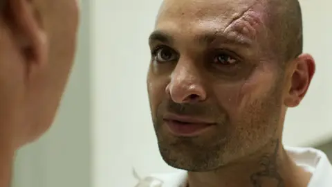 Michael Mando como Scorpion en SpiderMan: Homecoming Michael Mando como Scorpion en SpiderMan: Homecoming