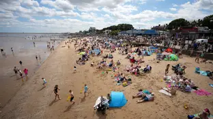 Playa de Cleethorpes. Playa de Cleethorpes.