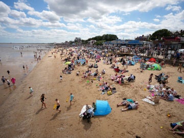 Playa de Cleethorpes. 
