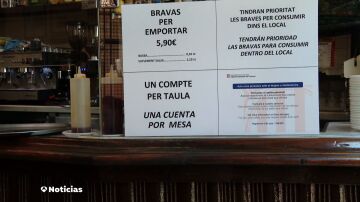 Una mesa una cuenta