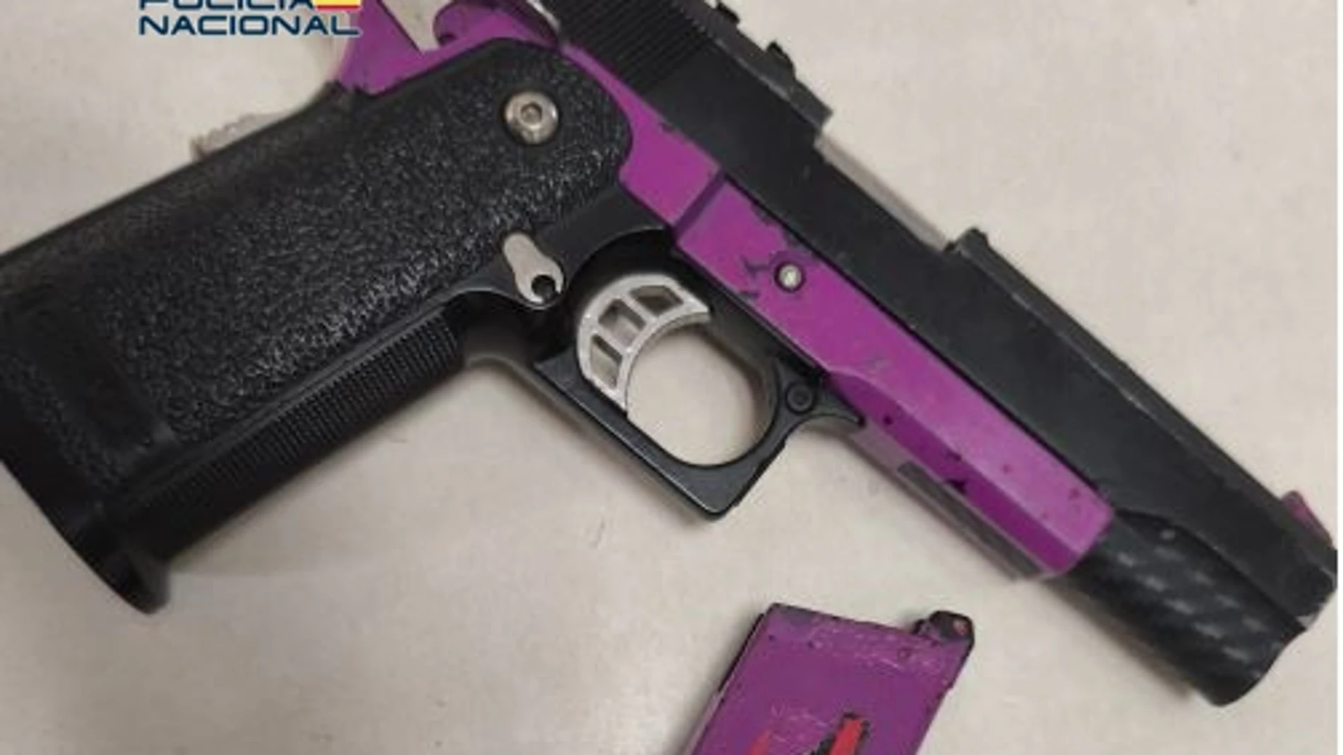 Pistola simulada Pistola simulada