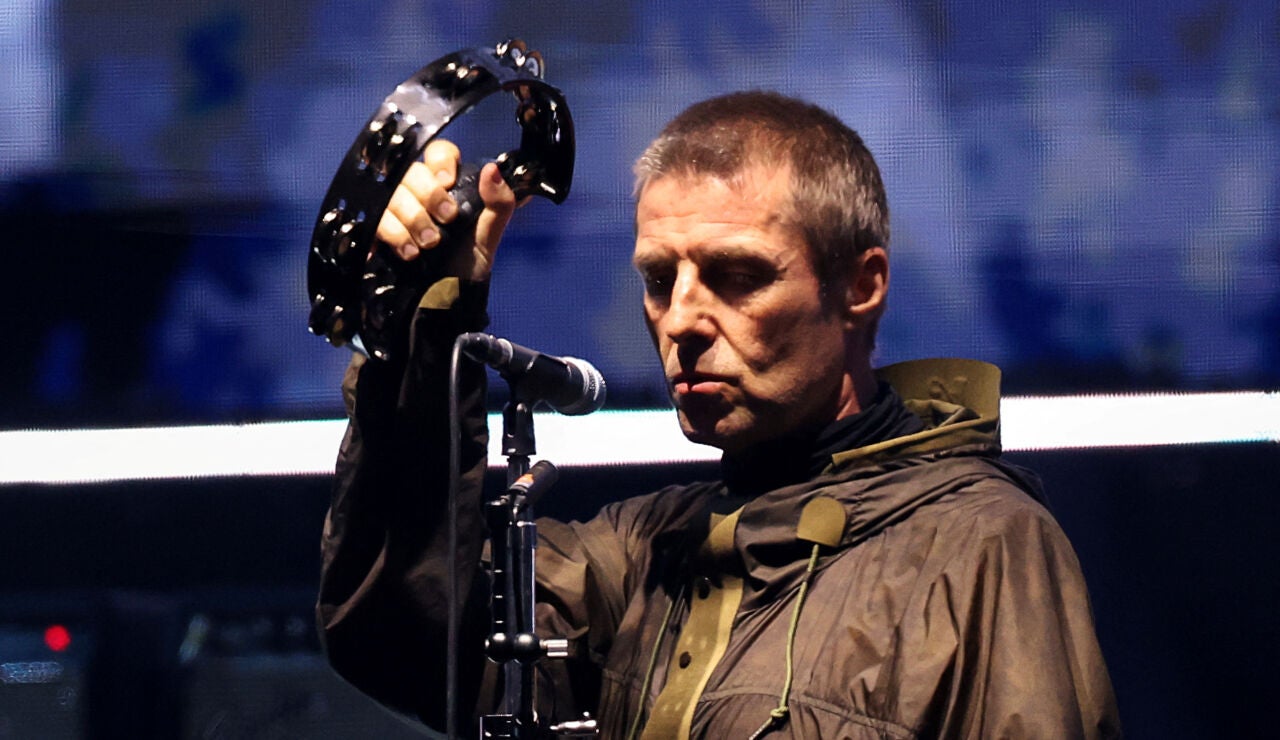 Liam Gallagher, de Oasis, durante la gira 'Live 25'