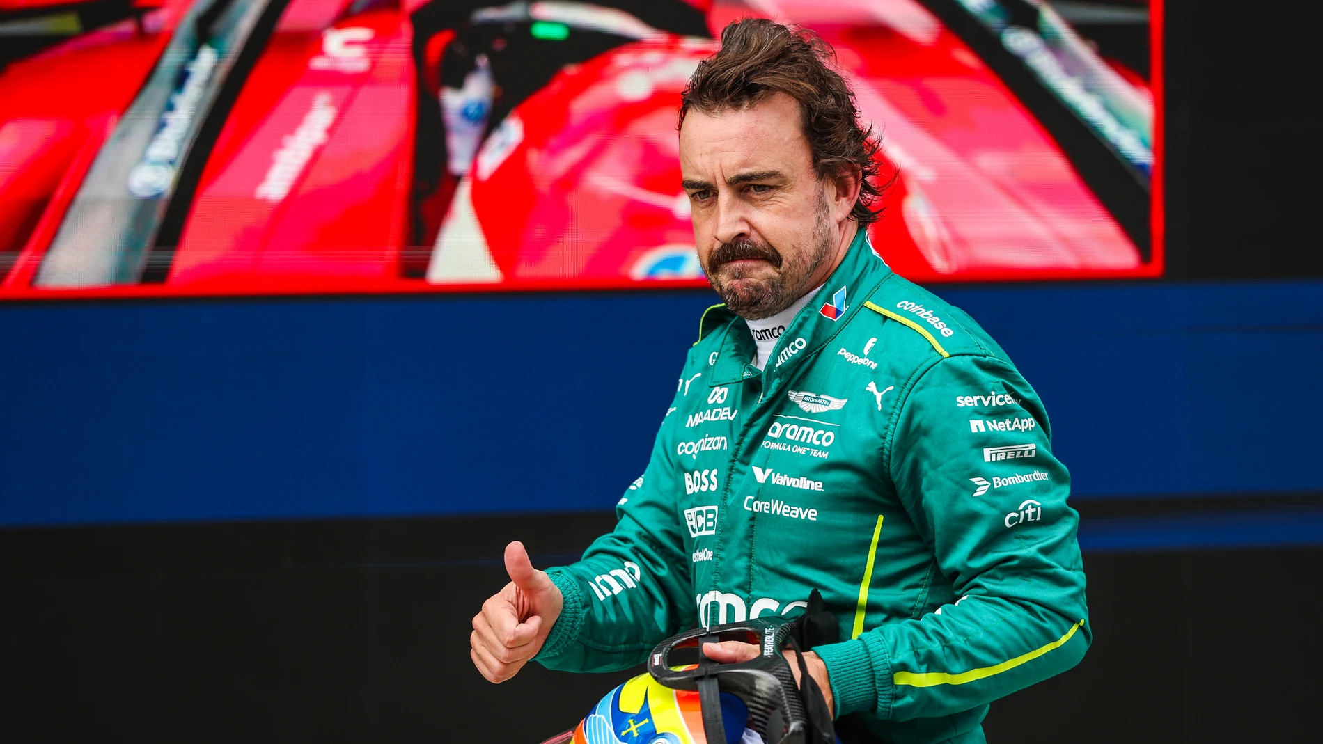 Fernando Alonso en Hungaroring Fernando Alonso en Hungaroring