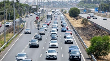 Imagen de las carreteras espa&ntilde;olas el 1 de agosto de 2025 