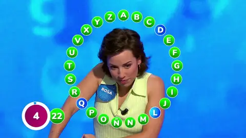 “Todo o nada”: Rosa fulmina a Manu en un duelo decisivo por el bote de Pasapalabra “Todo o nada”: Rosa fulmina a Manu en un duelo decisivo por el bote de Pasapalabra