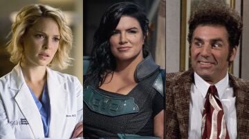 Katherine Heigl, Gina Carano y Michael Richards
