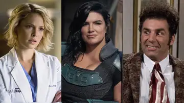 Katherine Heigl, Gina Carano y Michael Richards Katherine Heigl, Gina Carano y Michael Richards