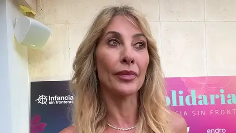 Mónica Pont, en un evento solidario Mónica Pont, en un evento solidario