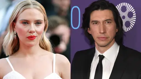Scarlett Johansson y Adam Driver Scarlett Johansson y Adam Driver
