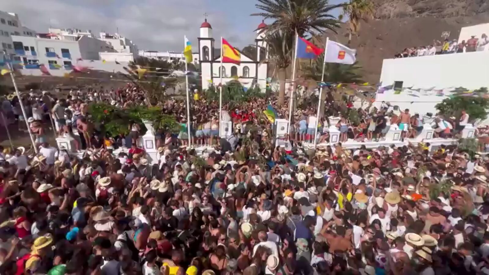 Agaete vibra otro año más al ritmo de La Rama 
