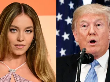 Sydney Sweeney y Donald Trump Sydney Sweeney y Donald Trump