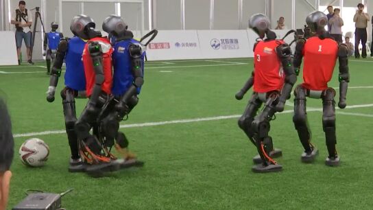 Robots futbol
