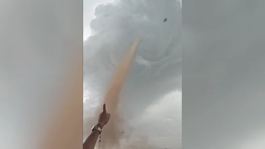 Tornado en Mongolia Mongolia