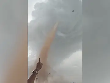 Tornado en Mongolia Tornado en Mongolia