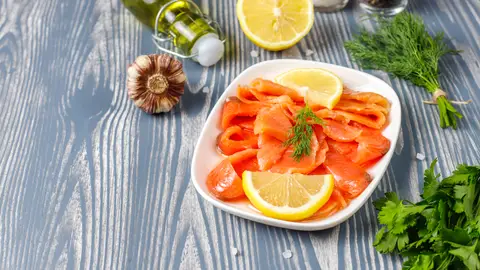 Salmón marinado Salmón marinado