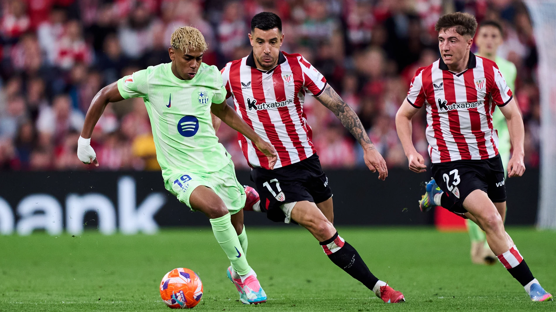 Partido entre Athletic y Barça Partido entre Athletic y Barça