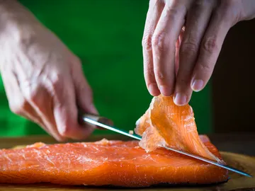Salmón marinado Salmón marinado