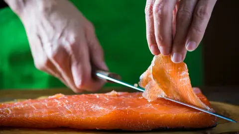 Salmón marinado Salmón marinado