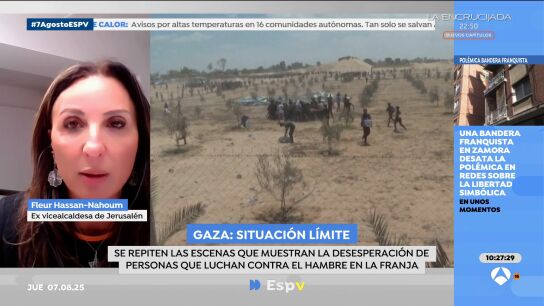 La exvicealcaldesa de Jerusal&eacute;n niega que en Gaza haya un genocidio