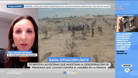 La exvicealcaldesa de Jerusalén niega que en Gaza haya un genocidio La exvicealcaldesa de Jerusalén niega que en Gaza haya un genocidio