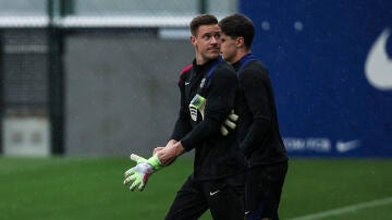 Ter Stegen en una foto de archivo